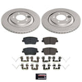 Power Stop 19-22 Hyundai Veloster N Rear Z17 Coated Brake Kit