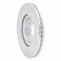 DFC 75-79 Toyota Corolla (US/Canada) Front Right Drilled & Slotted Silver Brake Rotor