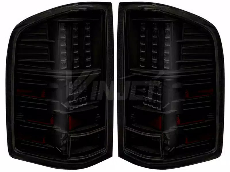 Winjet black tail light