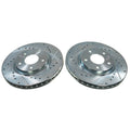 Power Stop 2021 Nissan Rogue Front Drilled & Slotted Rotor (Pair)