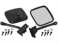 Kentrol 97-18 Jeep Wrangler TJ/JK E-Z Detach Mirrors Pair - Textured Black