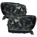 HEADLIGHTS WITHOUT SPORT CHROME HOUSING SMOKED LENS - NO BULBS INCLUDED