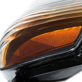 HEADLIGHTS WITHOUT SPORT MATTE BLACK HOUSING CLEAR LENS - NO BULBS INCLUDED