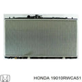 CSF 10-12 Acura RDX 2.3L OEM Plastic Radiator