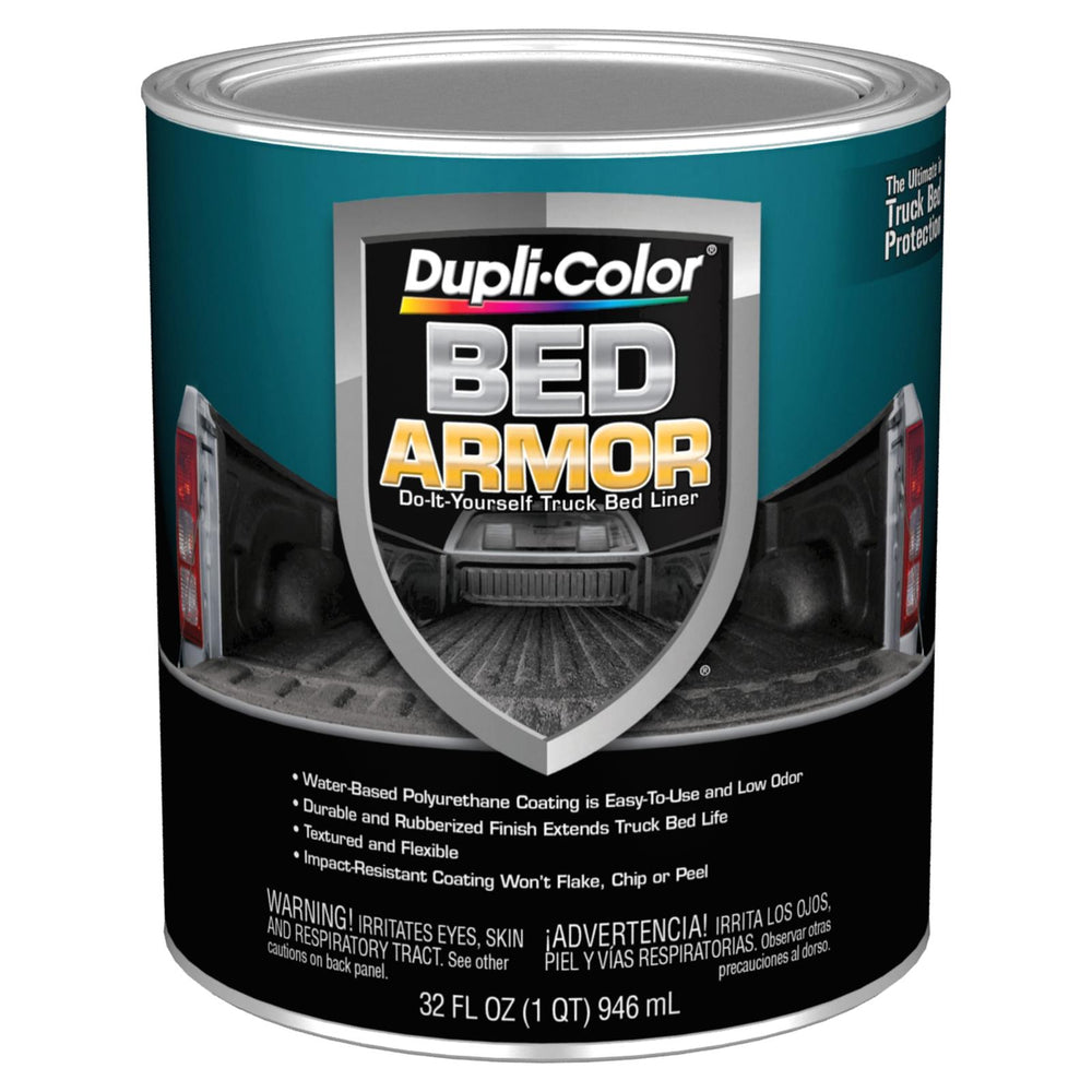 PREMIUM TRUCK BED LINER WITH KEVLAR; BLACK; 32 OZ. QUART