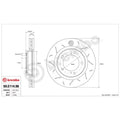 Brembo 07-15 Mercedes-Benz C-Class Rear TY3 Sport Disc Rotor - 300X10