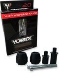 Vortex Racing 13-22 Yamaha FZ 07,MT 07 V3 2.0 Frame Slider Kit- No Cut