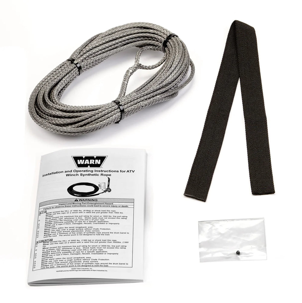 WARN Industries XT15 Winch Synthetic Rope
