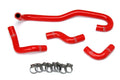 HPS Performance Reinforced Red Silicone Heater Hose Kit Coolant for Toyota 89-92 4Runner 3.0L V6 Left Hand Drive