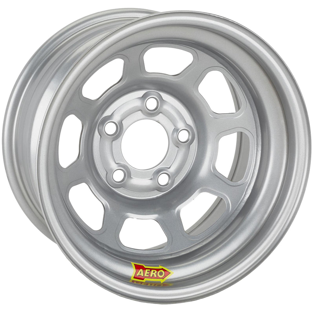 15X8 5X5 2IN B/S Inertia Wissota Black