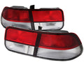 TAIL LIGHTS RED CLEAR LENS COUPE MO