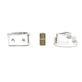 BLOX Racing Remote Oil Filter Relocation Kit - Polished