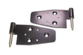 Kentrol 03-06 Jeep Wrangler TJ Door Hinge Set of 4 Pieces Black