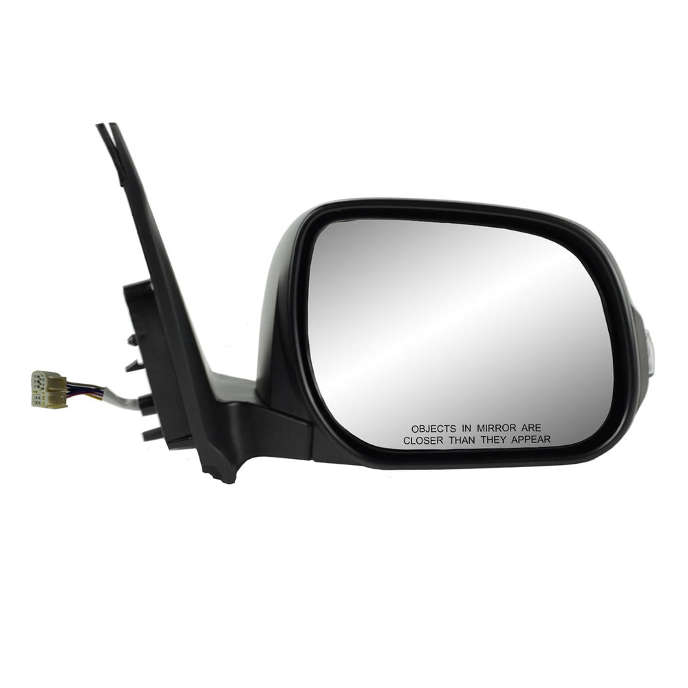 0912 RAV4 TXT BLK W/PTM COVER/W/TURN SIG/FOLDAWAY/HEATED POWER