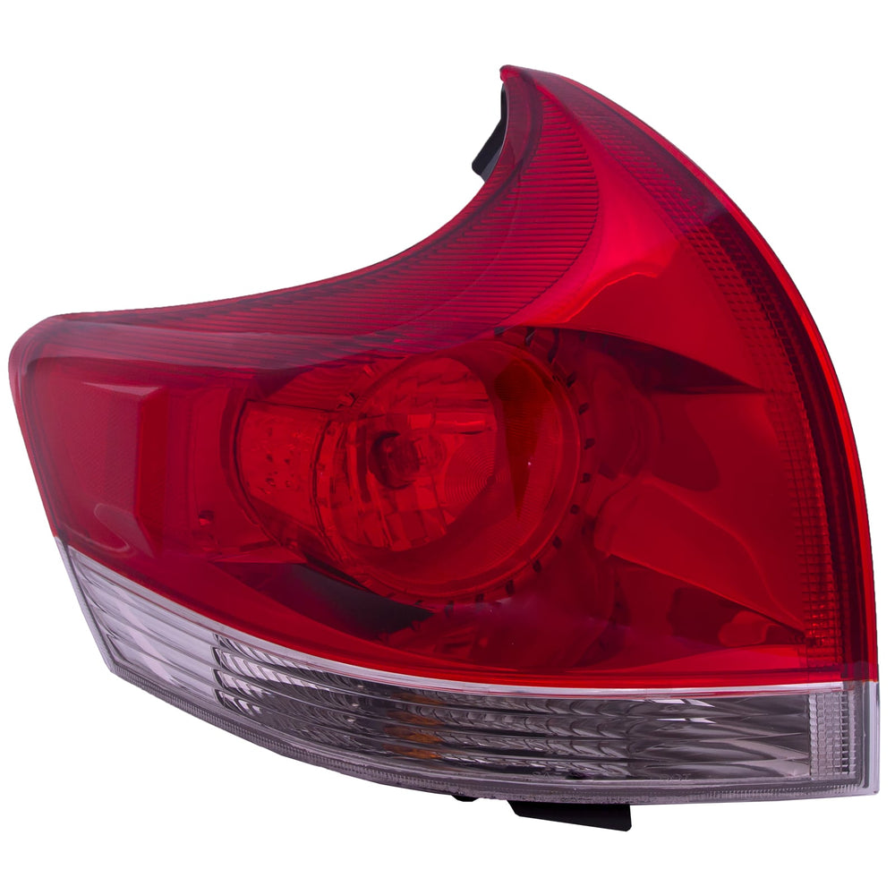 LH TAILLAMP ASSY SMOKE LENS TOYOTA VENZA 20132016