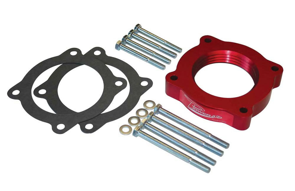 THROTTLE BDY SPACER-BLK 102MM LS ENG