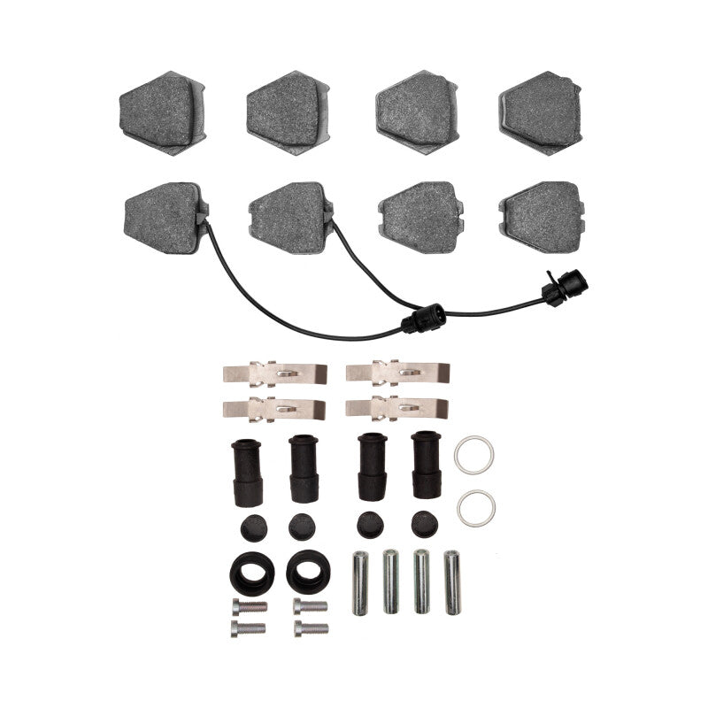 R1 00-03 Audi A8 Front Semi Met Pads & Hardware Kit