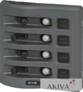 PANEL WD 12VDC CLB 4POS GRAY