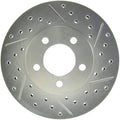 StopTech Select Sport 94-01 Ford Taurus / 94-95 Taurus SHO Slotted and Drilled Right Front Rotor