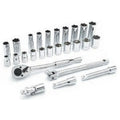 26PC 1/2IN DR MET SOCKET SET
