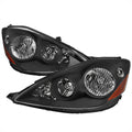 OE STYLE LEFT DRIVER SIDE HEADLIGHT CHROME HOUSING CLEAR LENS - BULBS NOT INCLUDED