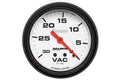 Autometer Phantom 2 5/8in Phantom Mechanical Vacuum Gauge
