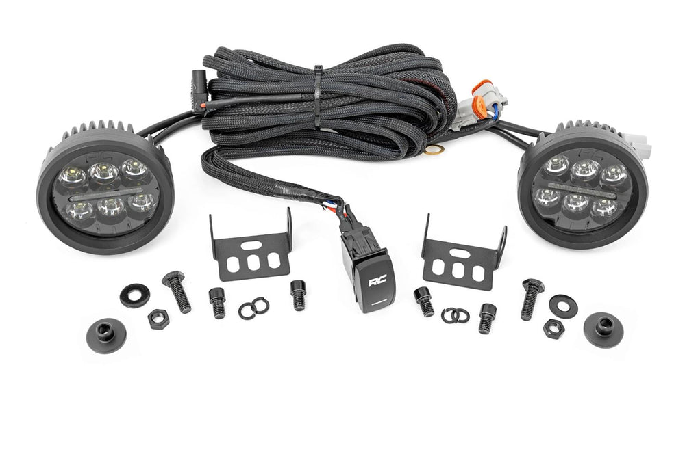 Rough Country black auto part