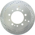 Stoptech auto part close-up
