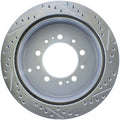 Stoptech auto part installed view