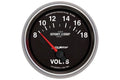 Autometer Sport-Comp II 2-5/8in 18V Electrical Voltmeter Gauge