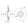 DFC 03-14 Volvo XC90 Front Brake Rotor