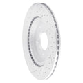 DFC 05-14 Ford Mustang Rear Right Drilled & Slotted Geoperformance Rotor