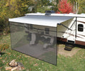 SHADE FRONT PANEL AWNING BLACK 6X15