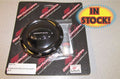 Horn Button Riveted Black Anodized