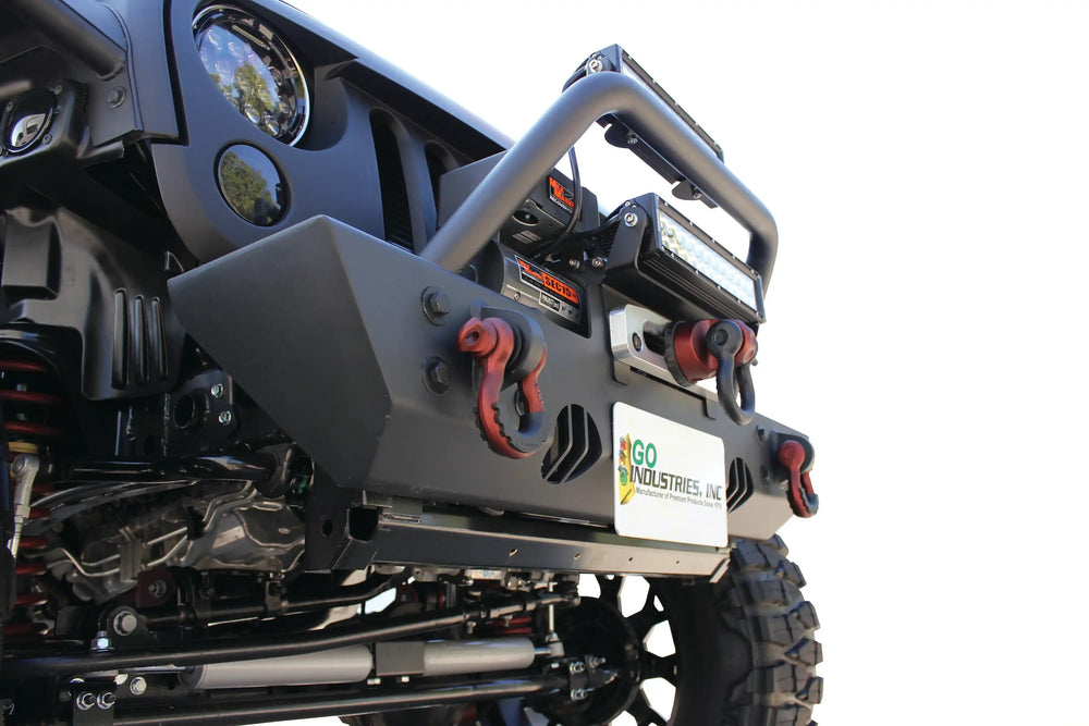 0717 WRANGLER BULL BAR BLACK