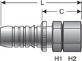 Gates 12GS-12FMX90-058XBULK