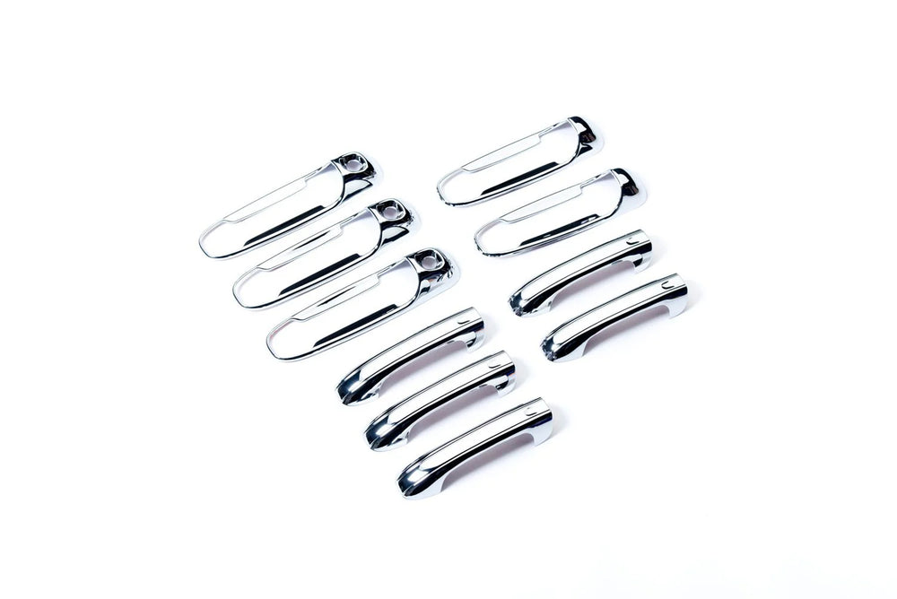 Mirror Cover: 2003-2004 Toyota 4 Runner; Chrome