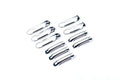 Mirror Cover: 2003-2004 Toyota 4 Runner; Chrome