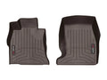 WeatherTech 2019+ Genesis G70 Front FloorLiner - Cocoa