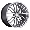 TSW Alloy Wheels silver auto part