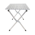 TABLE ROLLUP W/CARRY BAG ALUMINUM