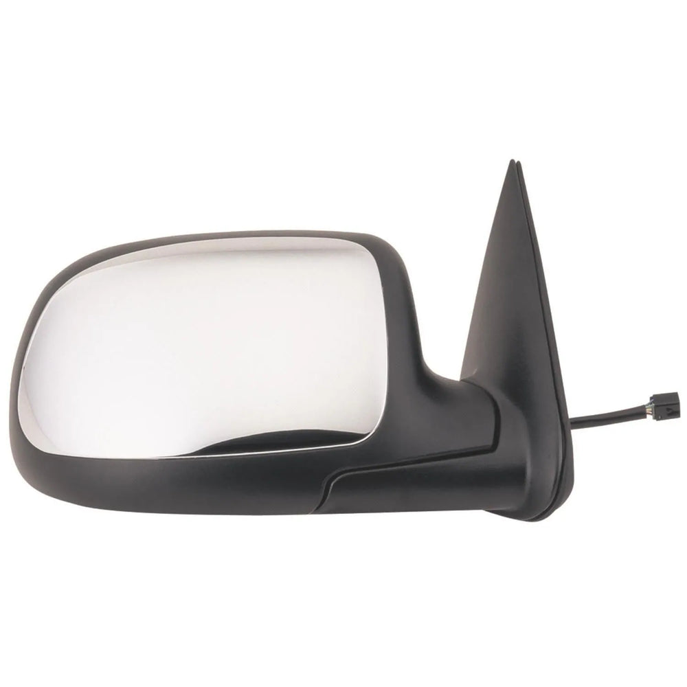 9902 GM SILVERADO/SIERRA; 0002 SUBURBAN RH HEATED POWER FOLDAWAY OE MIRROR BLACK CHROME COVER