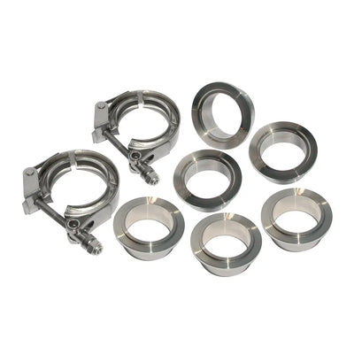 4.0 in V-band - 8 piece set (2C 3M 3F) QR