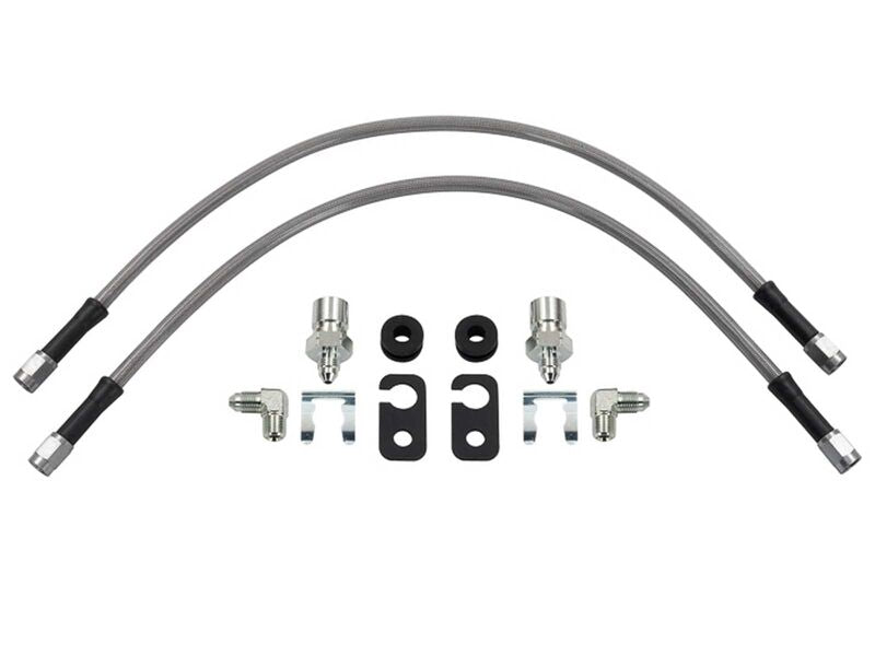 FLEXLINE KIT,18IN OAL,M12X1.0 IF,90