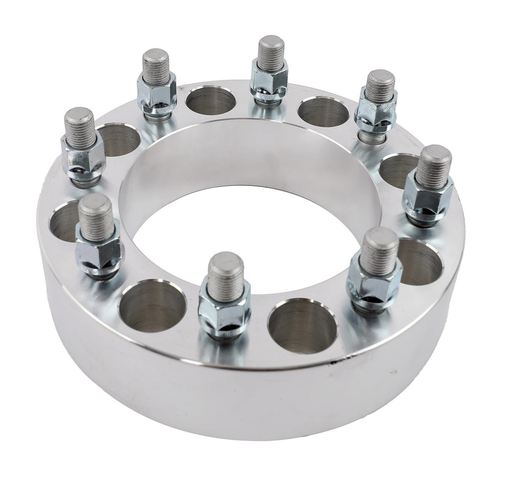 BILLET WHEEL ADAPTERS 8LUG 8165.1 TO 8165.1 126MM 9/16IN 18 THREAD 2.00IN THICK
