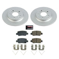 Power Stop 2021 Kia Seltos Rear Z17 Coated Brake Kit