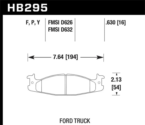 Hawk LTS Street Brake Pads