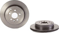 Brembo 08-12 Land Rover LR2 Rear Premium UV Coated OE Equivalent Rotor