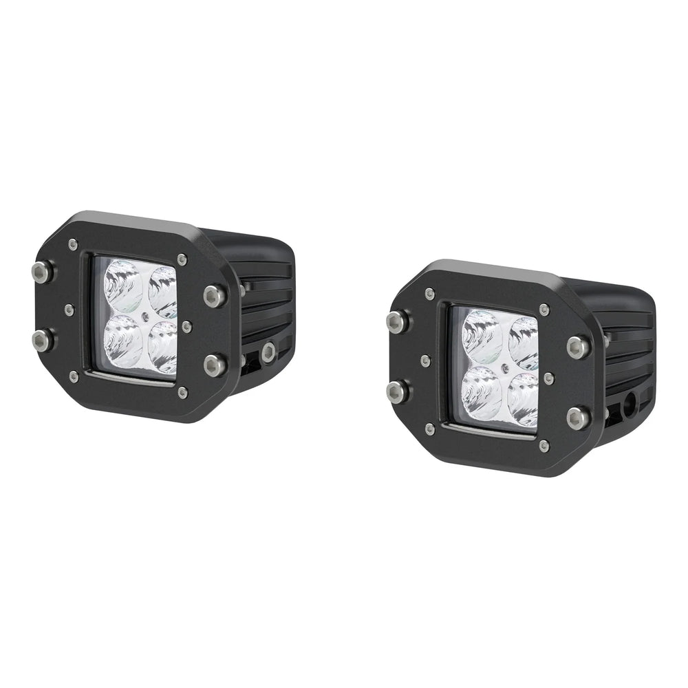 LED WORK LIGHTS PAIR OF FLUSH MOUNT