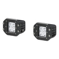 LED WORK LIGHTS PAIR OF FLUSH MOUNT